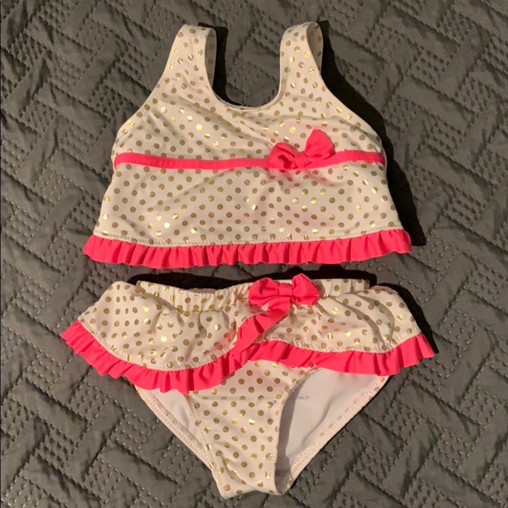 3t pink and gold bikini